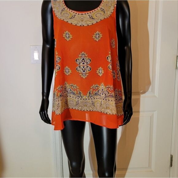 BRAND NEW COLOR OF INDIA SLEEVELESS ROUNDNECK LINE WOMEN"S TOP - Picture 11 of 16